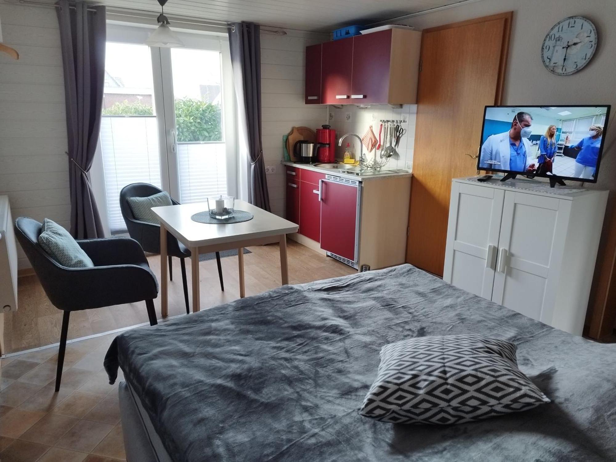 Fewo 3 Mit Terrasse, Box-Bett, Kl Extra Zimmer, Tresor Даме Екстер'єр фото